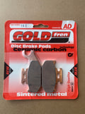 Plaquettes de frein arrière Goldfren AD : Yamaha YFM400 YFM 400 (2000-2006)
