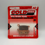 Plaquettes de frein Goldfren AD : AD185 ≈ FA357 / VD9006 / FDB2157 / SBS783