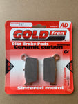 Plaquettes de frein arrière Goldfren AD : Yamaha YZ125 YZ 125 (2003-2025)