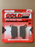 Plaquettes de frein arrière Goldfren AD : Yamaha YZ125 YZ 125 (2003-2025)