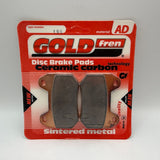 Plaquettes de frein Goldfren AD : AD195 ≈ FA304 / VD972 / FDB2102 / SBS746