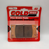 Plaquettes de frein Goldfren AD : AD197 ≈ FA077