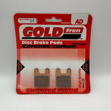 Plaquettes de frein Goldfren AD : AD201 ≈ FA352 /