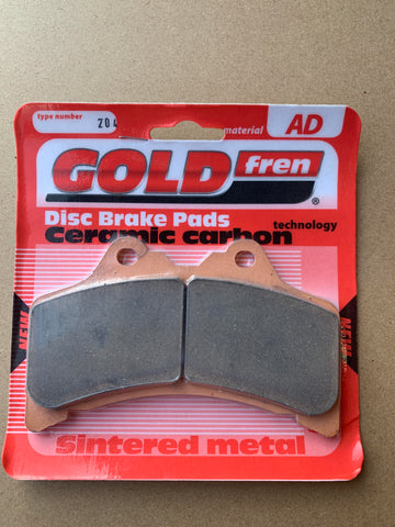 Plaquettes de frein avant Goldfren AD : Yamaha GTS1000 GTS 1000 (1993-1996)