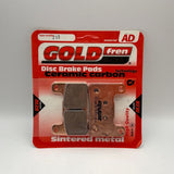 Plaquettes de frein Goldfren AD : AD213 ≈ FA379 / VD355 / FDB2178 / SBS306