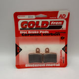 Plaquettes de frein Goldfren AD : AD228 ≈ FA403 / SBS896
