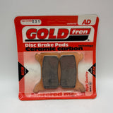Plaquettes de frein Goldfren AD : AD231 ≈ FA405 / VD9030