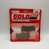 Plaquettes de frein Goldfren AD : AD235 ≈ FA320 / VD998 / FDB2198 / SBS763