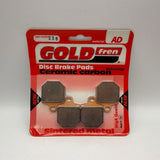 Plaquettes de frein Goldfren AD : AD238 ≈ FA433/4