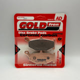 Plaquettes de frein Goldfren AD : AD241 ≈ FA419 / VD359 / FDB2213 / SBS833