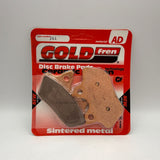 Plaquettes de frein Goldfren AD : AD244 ≈ FA434 / VD9022 / VD971 / FDB2202 / SBS846