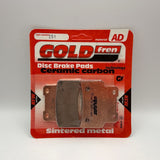 Plaquettes de frein Goldfren AD : AD251 ≈ FA432 / / FDB2216 / SBS844 / SBS214