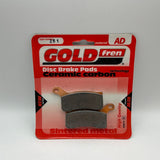 Plaquettes de frein Goldfren AD : AD261 ≈ FA462 / SBS866
