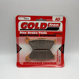 Plaquettes de frein Goldfren AD : AD262 ≈ FA430 / VD947 / FDB2208 / SBS194 / SBS837