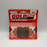 Plaquettes de frein Goldfren AD : AD263 ≈ FA425 / FDB2207 / SBS831