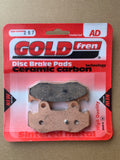 Plaquettes de frein arrière Goldfren AD : Suzuki AN400 AN 400 (2001-2006)