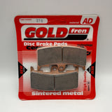 Plaquettes de frein Goldfren AD : AD270 ≈ FA345 / VD993 / FDB2145 / SBS795