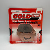 Plaquettes de frein Goldfren AD : AD274 ≈ FA387 / VD9010 / FDB2180 / SBS808