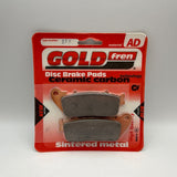 Plaquettes de frein Goldfren AD : AD277 ≈ FA488 / VD178 / FDB2253 / SBS862
