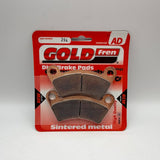 Plaquettes de frein Goldfren AD : AD294 ≈ FA482