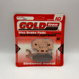 Plaquettes de frein Goldfren AD : AD295 ≈ FA428 / FDB2235 / SBS816