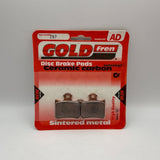Plaquettes de frein Goldfren AD : AD297 ≈ FA602 / VD9063 / FDB2257SG / SBS872