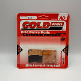 Plaquettes de frein Goldfren AD : AD303 ≈ FA257/2