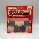 Plaquettes de frein Goldfren AD : AD304 ≈ FA604/4 / FDB2255 / SBS870