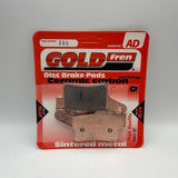 Plaquettes de frein Goldfren AD : AD335 ≈ FA631
