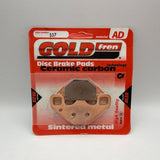 Plaquettes de frein Goldfren AD : AD337 ≈ FA489