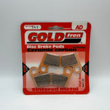 Plaquettes de frein Goldfren AD : AD343 ≈ FA456