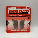 Plaquettes de frein Goldfren AD : AD346 ≈ FA367/2 / / FDB2206 / SBS199 / SBS861