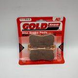 Plaquettes de frein Goldfren AD : AD353 ≈ FA641/4