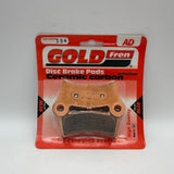 Plaquettes de frein Goldfren AD : AD354 ≈ FA605/4