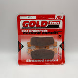 Plaquettes de frein Goldfren AD : AD355 ≈ FA607 / VD9045 / FDB2254 / SBS195 / SBS201 / SBS847