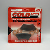 Plaquettes de frein Goldfren AD : AD356 ≈ FA609R