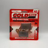 Plaquettes de frein Goldfren AD : AD357 ≈ FA655 / VD186/2 / FDB2296 / SBS222
