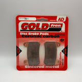 Plaquettes de frein Goldfren AD : AD361 ≈ FA658