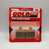 Plaquettes de frein Goldfren AD : AD367 ≈ FA661/4