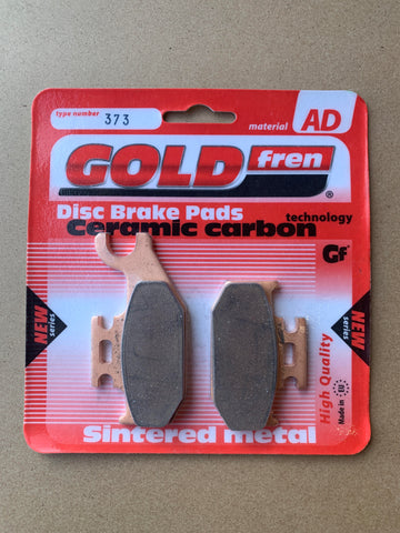 Plaquettes de frein arrière Goldfren AD : Suzuki UH125 UH 125 (2007-2021)