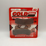 Plaquettes de frein Goldfren AD : AD378 ≈ FA682 / FDB2315SG