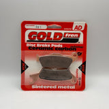 Plaquettes de frein Goldfren AD : AD381 ≈ FA715