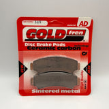 Plaquettes de frein Goldfren AD : AD389 ≈ FA726