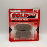 Plaquettes de frein Goldfren AD : AD390 ≈ FA747