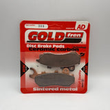 Plaquettes de frein Goldfren AD : AD396 ≈ FA723