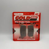 Plaquettes de frein Goldfren AD : AD411 ≈ FA739