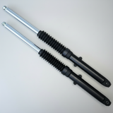 Jambes de Fourche Noires Honda CG125 CG 125 Fourches Modèle Frein à Tambour