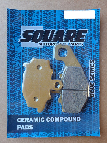 Plaquettes de frein arrière en céramique : Kawasaki ER-6F ER 6F (2006-2016)