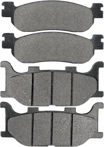 Jeu de plaquettes de frein avant et arrière : Yamaha YP250 YP 250 (1998-2003)