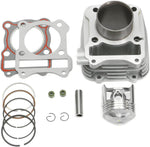 Kit cylindre-cylindre : Suzuki GZ125 GZ 125 (1998-2013) - Piston bombé